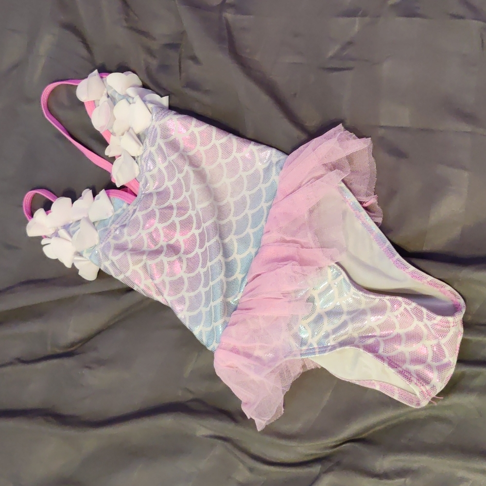 Floatimini girls mermaid one piece bathing suit